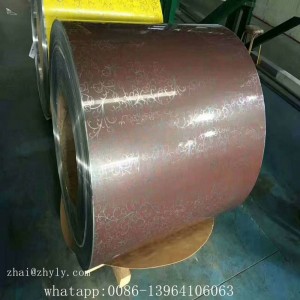 3003 Slitina PE / PVDF Potažená štukovaná reliéfní hliníková cívka s řemeslným papírem